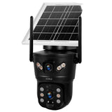 KERUI Outdoor Solar - Powered Dual - Lens Security Camera - 6MP 4G WiFi CCTV - stepyours.com