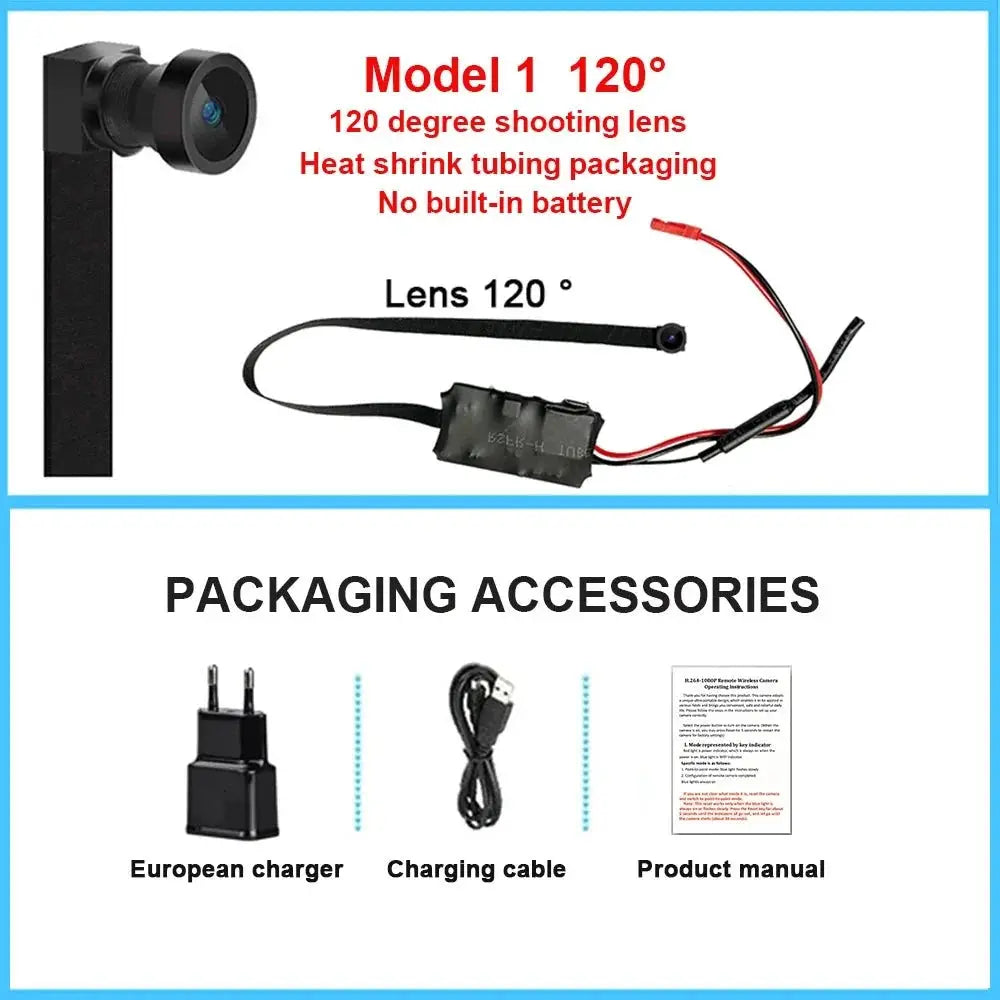 4K DIY Wireless WiFi Camera - 1080P HD Remote Viewing via Smartphone App Hooks - stepyours.com