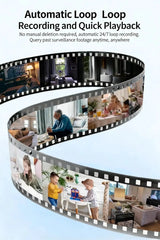 1080P WiFi IP Camera Outdoor Waterproof 2MP Baby Monitor Motion Alerts - stepyours.com
