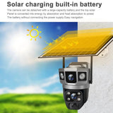 V380 Pro Solar Wifi Outdoor PTZ Dual Lens Camera Auto Tracking Hooks - stepyours.com