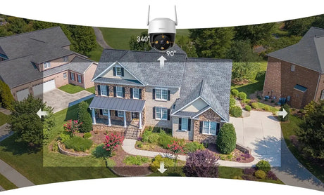 IMOU Cruiser SE Plus Outdoor WiFi Camera AI Human Detection Night Vision - stepyours.com
