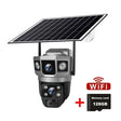 V380 Pro Solar Wifi Outdoor PTZ Dual Lens Camera Auto Tracking Hooks - stepyours.com