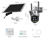 LS Vision Dual Screen Solar Camera 4G WiFi Outdoor Security 10X Zoom IP66 - stepyours.com