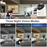 WiFi PTZ Security Camera With Night Vision And Remote Access