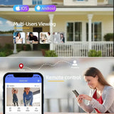 Sherway 4K 8MP Tuya Dual - Lens Outdoor PTZ Camera - AI Tracking and Smart Home - stepyours.com