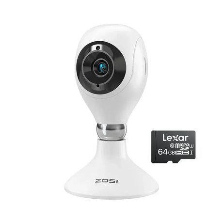 ZOSI Indoor Security Camera With Two Way Audio Cloud Storage