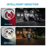 8MP 4K PTZ Camera AI Auto Tracking Color Night Vision Outdoor WiFi IP Cam - stepyours.com