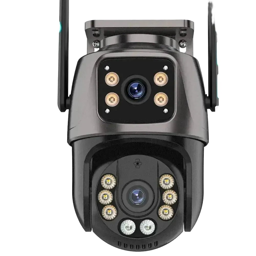 4K AI Outdoor PTZ Security Camera With Auto Tracking Lens