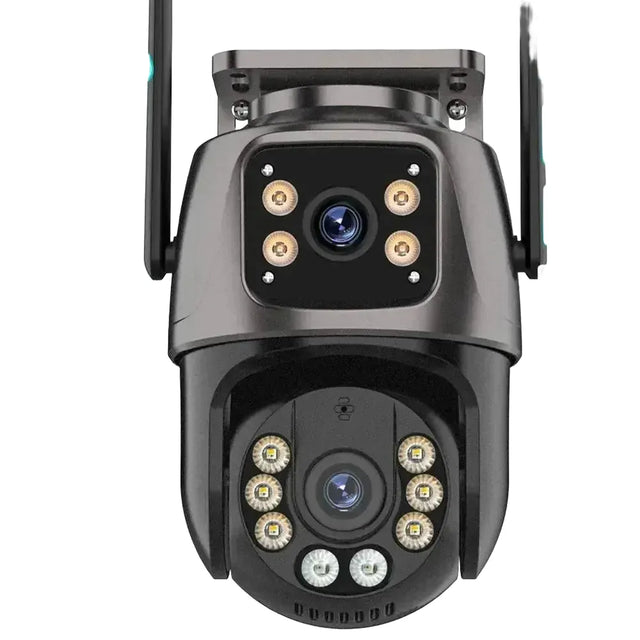 4K AI Outdoor PTZ Security Camera With Auto Tracking Lens