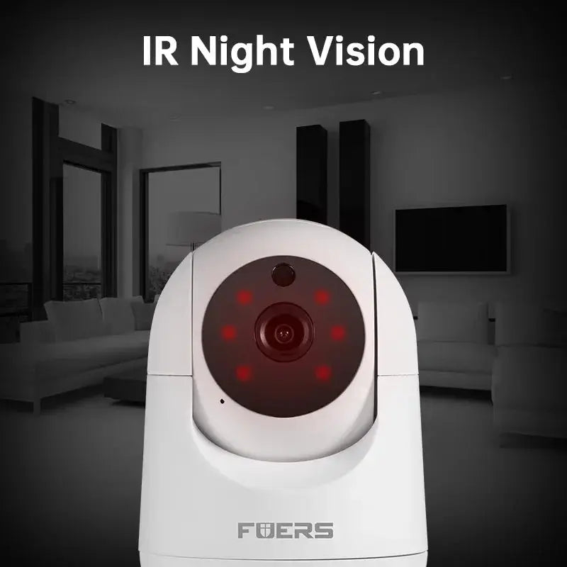 Fuers 5MP WiFi Camera Tuya Smart Home Security Monitor - Tredruns