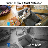ZOSI Indoor Security Camera With Two Way Audio Cloud Storage