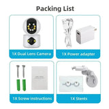 4MP Smart Dual Lens Baby And Home Security PTZ Camera