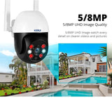 KERUI Outdoor PTZ WiFi Security Camera - 8MP UHD Tuya AI Detection Hooks - stepyours.com