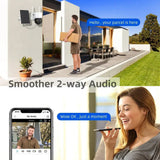 Solar Powered Outdoor Security Camera With Smart Detection