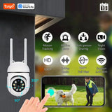 Tuya 4MP Indoor WiFi Camera Two Way Audio and Motion Alerts Plus - stepyours.com