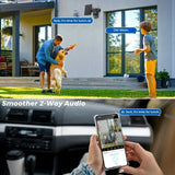 Solar WiFi Security Camera Outdoor Dual Lens 8MP 4K HD with Built - in Battery - stepyours.com