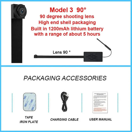 4K DIY Wireless WiFi Camera - 1080P HD Remote Viewing via Smartphone App Hooks - stepyours.com