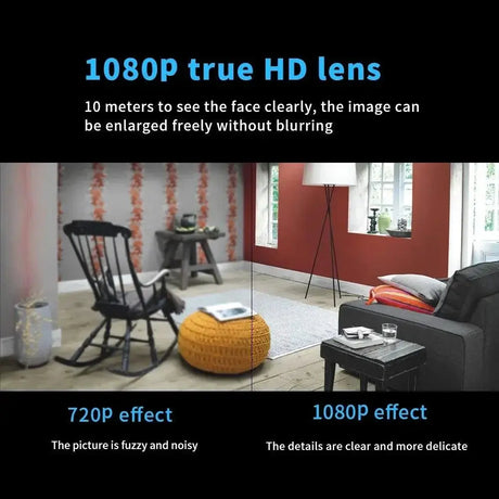 1080P Wireless Mini Security Camera for Baby Monitoring