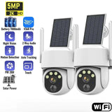 Solar Powered Outdoor Security Camera Advanced Surveillance