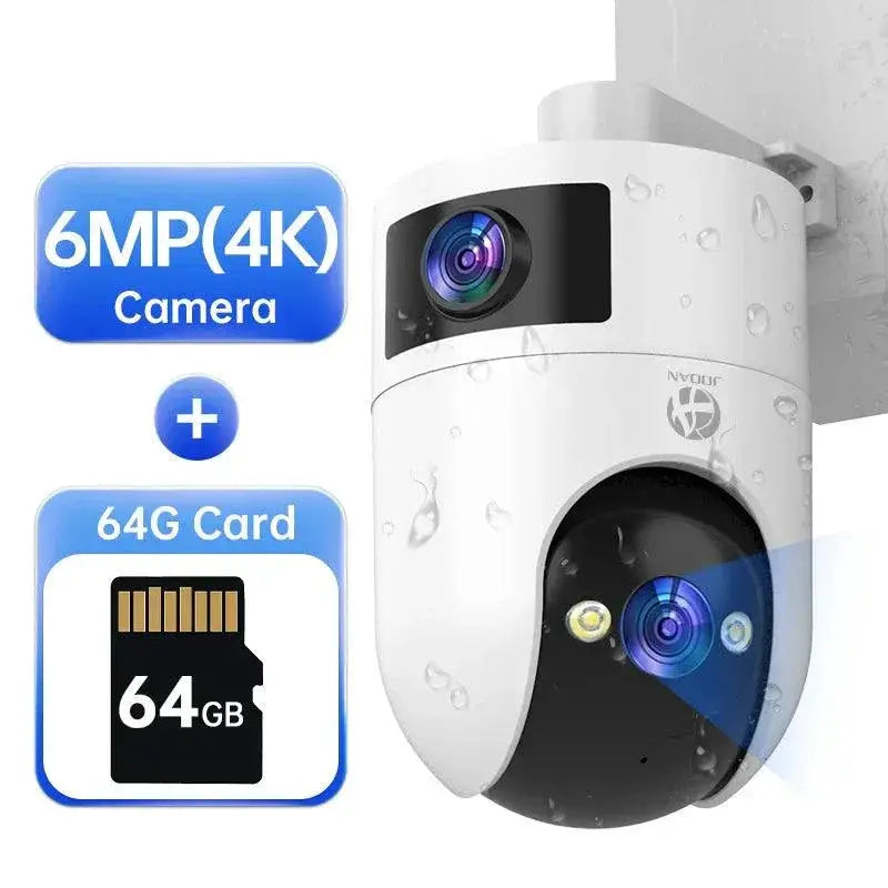 Smart PTZ WiFi Security Camera With AI Tracking Outdoor