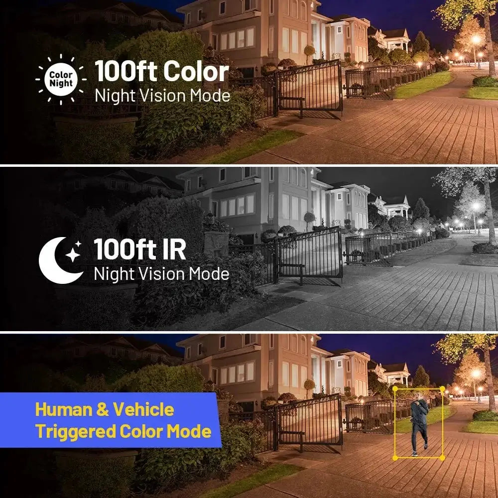ANNKE 12MP Outdoor Dual Light PoE Security Camera IP67 Night Vision C1200 - stepyours.com