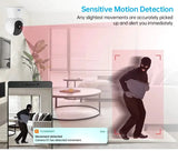 KERUI K259 5MP WiFi Indoor IP Camera With Tuya Smart App AI Tracking - stepyours.com