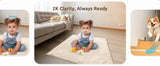 2Pcs Indoor 2K Security Cameras One Touch Call For Home Monitoring - stepyours.com