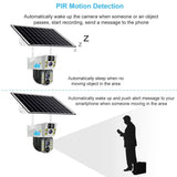 V380 Pro Solar 8MP 4K Wireless Camera - Dual Lens, 4G PIR Night Vision - stepyours.com