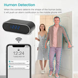 1080P FHD remote viewing camera supports WiFi 2.4G motion detection, infrared night vision, home wireless Mini Camera by stepyours.com