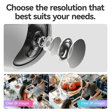 IMOU Ranger Mini 3 to 5 MP IP Camera - 360 Degree Surveillance with AI Detection - stepyours.com