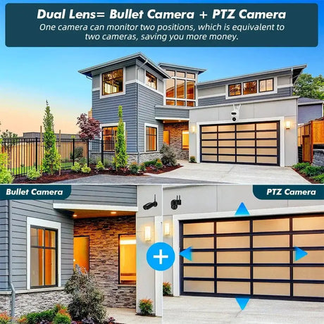 Fuers 8MP Outdoor IP Camera - Auto - Tracking and Tuya Smart Life Compatible - stepyours.com