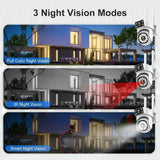 8MP Outdoor WiFi Camera With AI Smart Tracking System