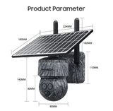 INQMEGA 8MP 4G SIM Card WiFi Solar Camera Outdoor Security