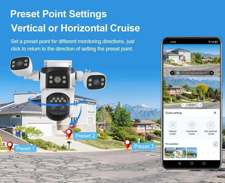 LS Vision LS - WL320 - 10X Outdoor PTZ Camera With Auto Tracking AI Pro - stepyours.com