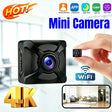 New X5 1080P Mini WiFi Camera Wireless Remote Monitor Rechargeable Motion Detection Portable Camcorder Home Security Camera