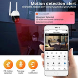 Fuers 8MP 4K Outdoor IP Camera - Auto Tracking And AI Human Detection Tuya Smart - stepyours.com