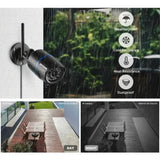 4MP Outdoor WiFi Bullet Security Camera - CamHi CamHipro Compatible Alerts - stepyours.com
