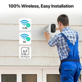 Vstarcam CB54 TZ 2K Solar Wireless Battery Security Camera With PIR Motion Alarm - stepyours.com