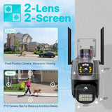 Outdoor Smart Security Camera AI Auto Tracking Night Vision
