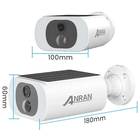 ANRAN C3 Outdoor Solar Security Camera - Battery Powered 3MP Color Night Vision WiFi by stepyours.com