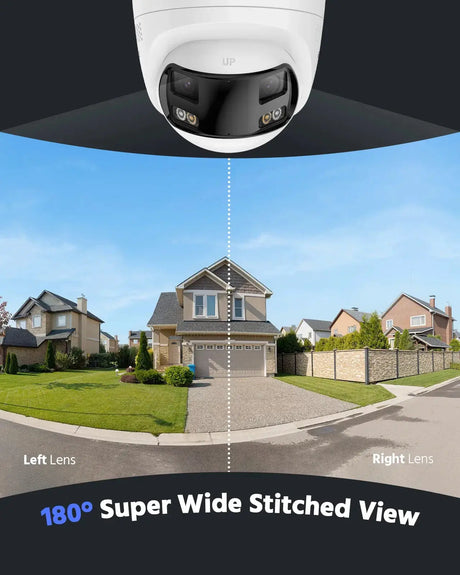 ANNKE 8MP Dual Lens Security Camera With Human Detection And Two Way Audio PoE - stepyours.com