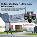 Difang 5MP WiFi IP Camera Outdoor PTZ 10x Zoom Auto Tracking CCTV - stepyours.com