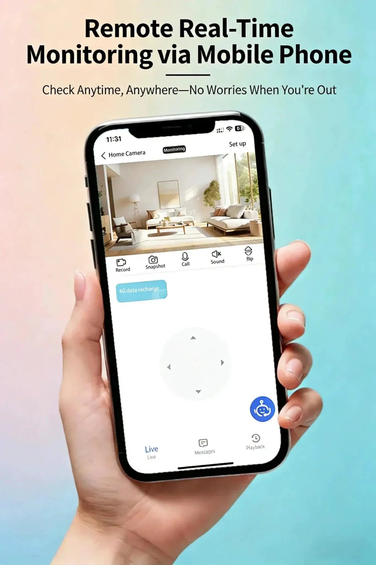 1080P WiFi IP Camera Outdoor Waterproof 2MP Baby Monitor Motion Alerts - stepyours.com