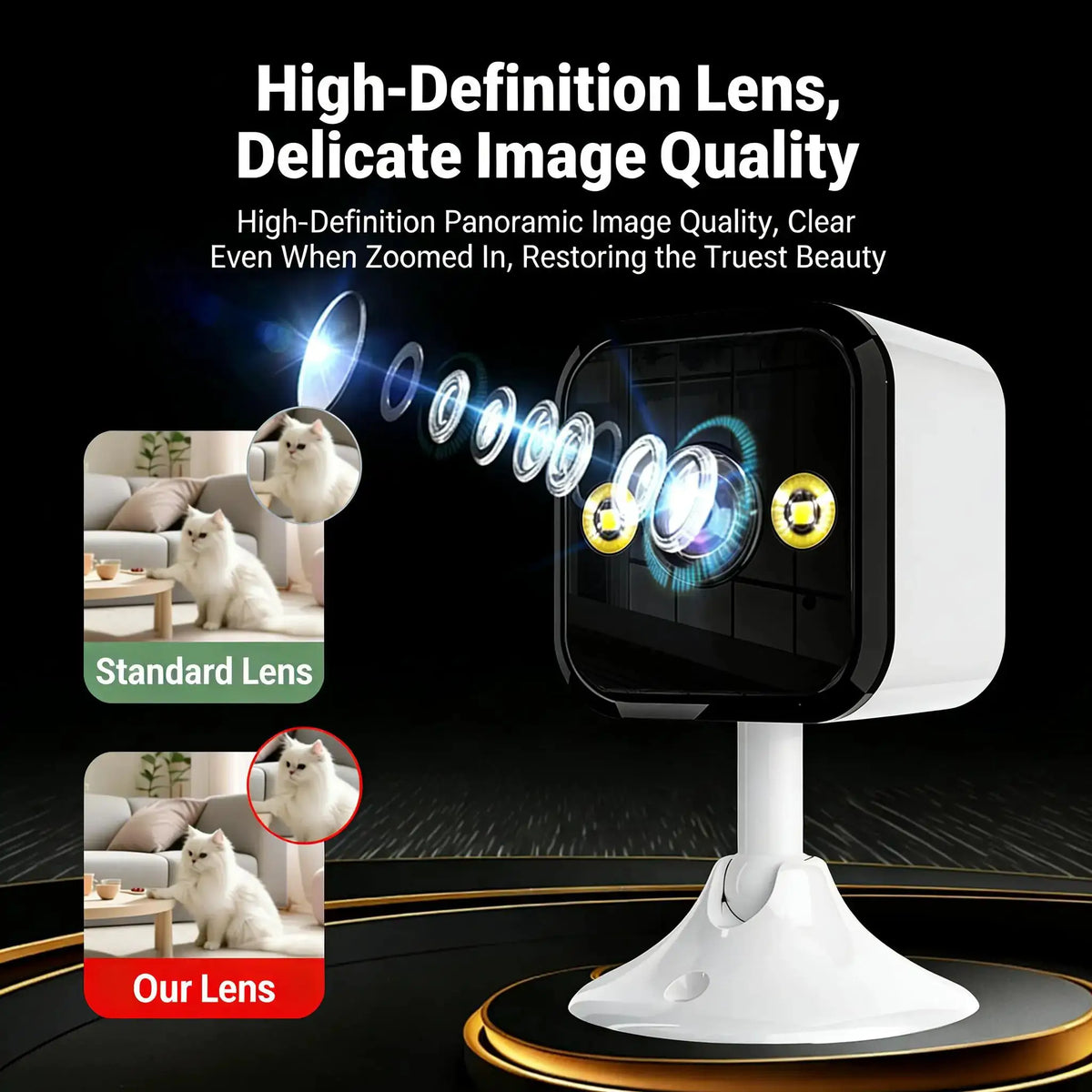 1080P WiFi IP Camera Outdoor Waterproof 2MP Baby Monitor Motion Alerts - stepyours.com