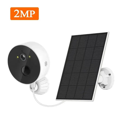 Solar Powered 4MP Wireless Outdoor Security Camera