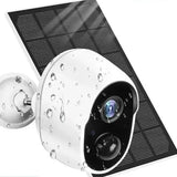 Solar Outdoor Security Camera Rechargeable Battery Alexa