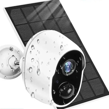 Solar Outdoor Security Camera Rechargeable Battery Alexa