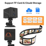 5MP 4G SIM Card Mini Camera - Indoor Night Vision Security Battery Powered Cam - stepyours.com