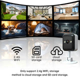 JOOAN 1080P WiFi IP Camera Outdoor Surveillance 5X Digital Zoom Night Vision - stepyours.com