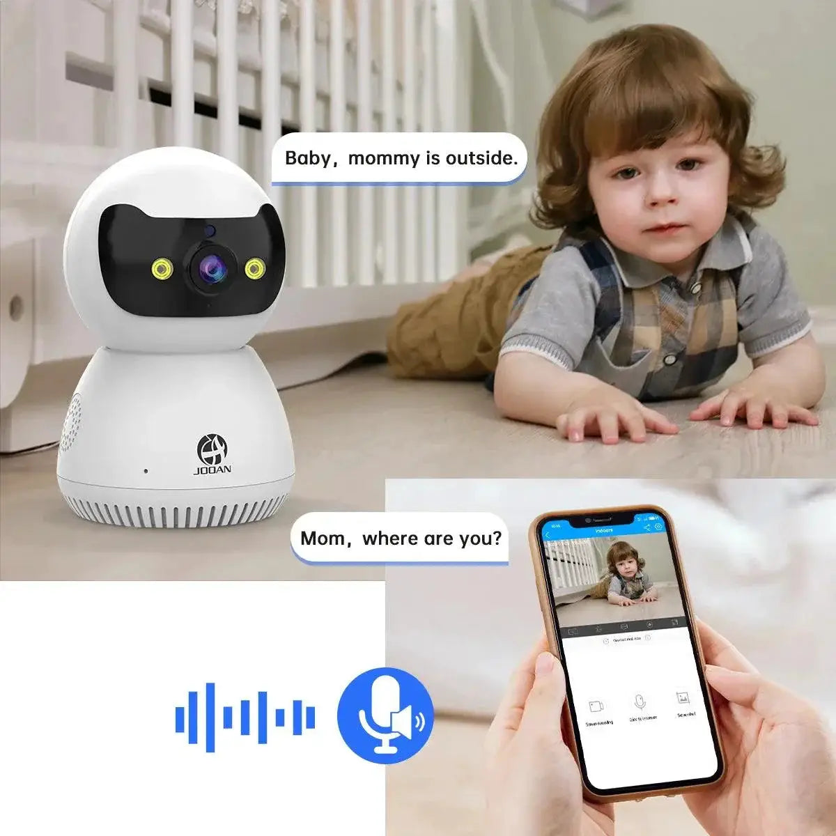5MP AI Smart IP Security Camera With Night Vision Plus